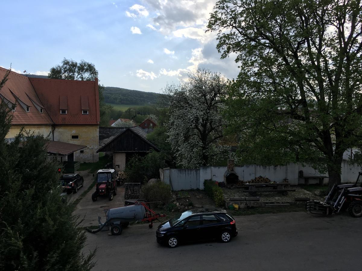 Вілла Ubytovani U Horejsich Na Statku Kremze Екстер'єр фото